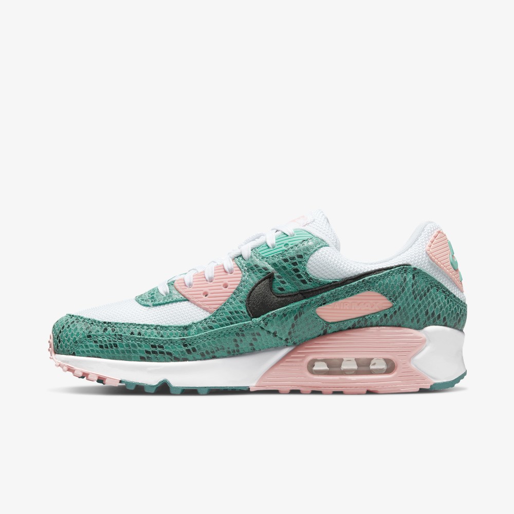 Nike Air Max 90 Green Snakeskin DR8575 300 Grailify